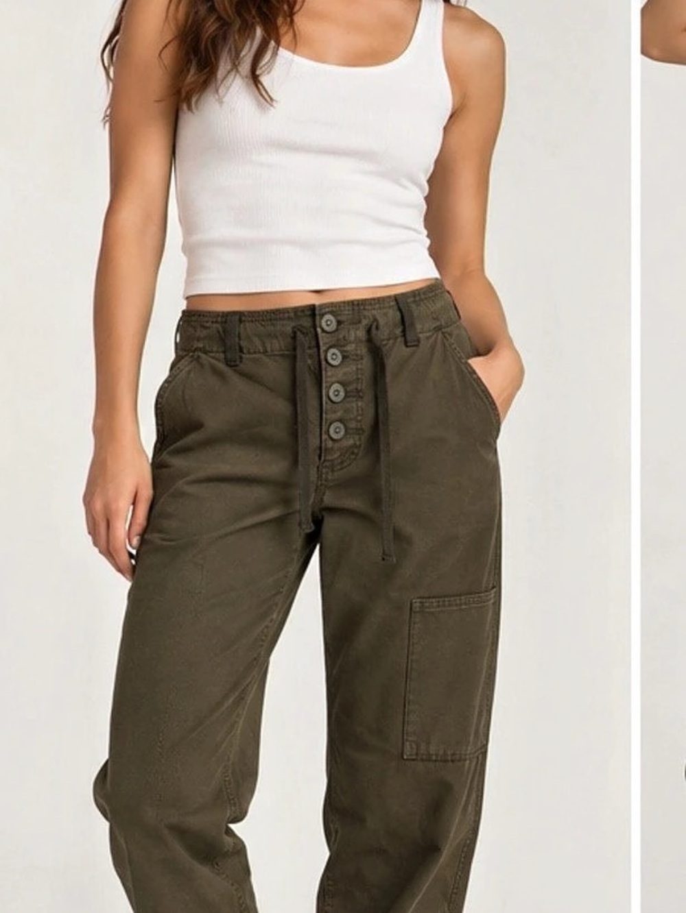 Aritzia Tna Cargo Jogger Pants